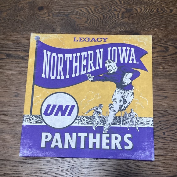 University of Northern Iowa Panthers Football Canvas - Picture 5 of 7